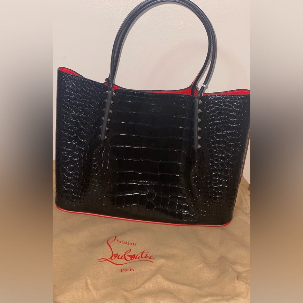 Cabarock Small Croc Bag - Picture 3 of 4